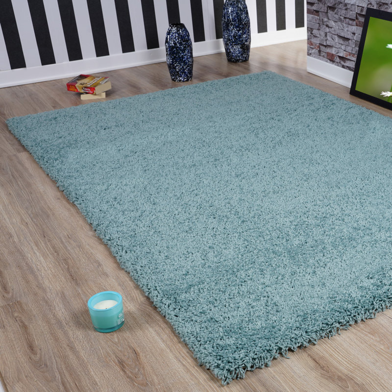Riley Ave. Quentin Duck Egg Blue Rug & Reviews Wayfair.co.uk
